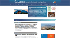 Desktop Screenshot of amepso.org